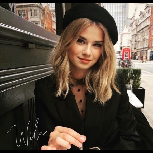 Accessories - Black French Beret Hat New in Bag!